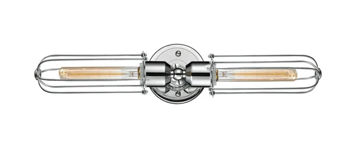 Austere LED Bath Vanity in Polished Chrome (405|900-2W-PC-CE225-PC-LED)