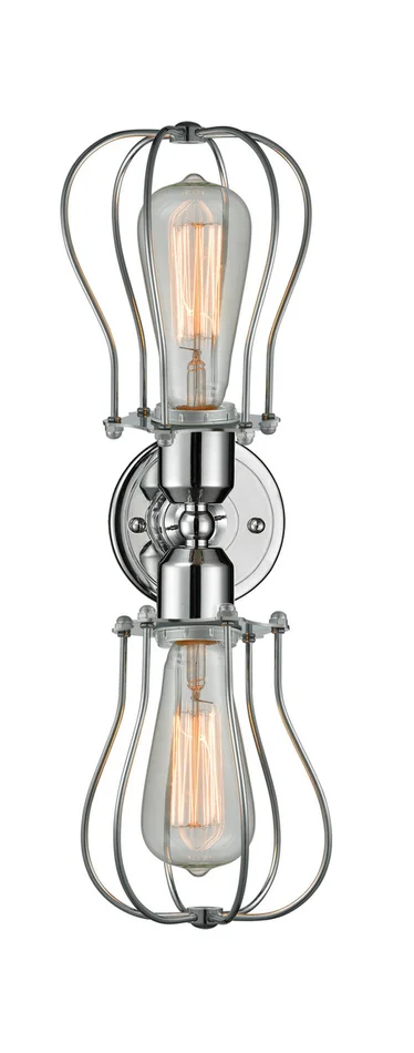 Austere LED Bath Vanity in Polished Chrome (405|900-2W-PC-CE513-PC-LED)