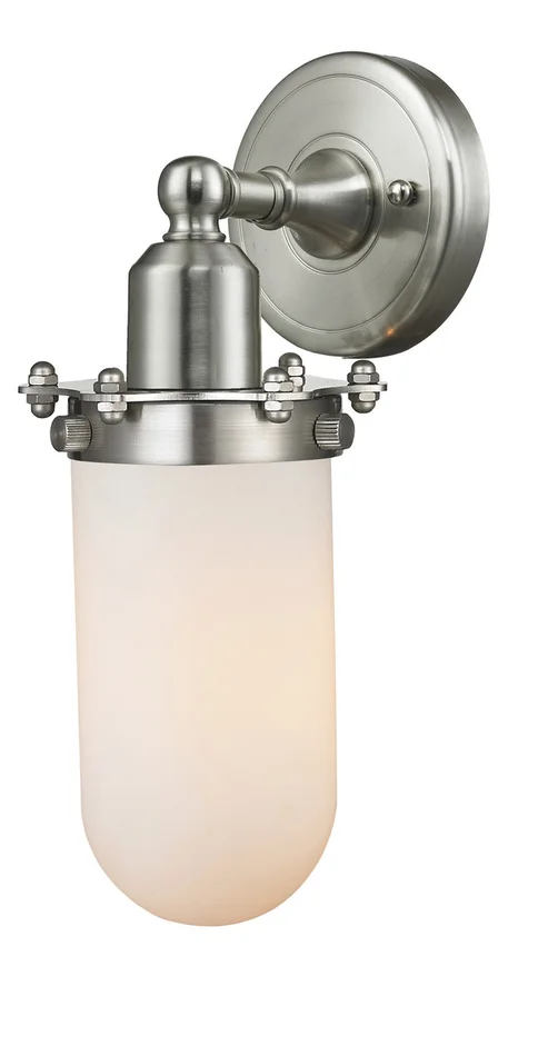 Austere One Light Wall Sconce in Brushed Satin Nickel (405|900-1W-SN-CE231-SN-W)