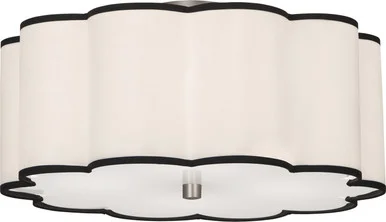 Axis Four Light Flushmount in Blackened Antique Nickel (165|D2200)