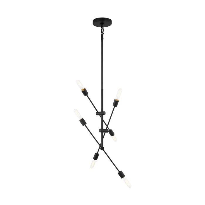 Axis Six Light Chandelier