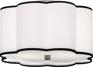 Axis Two Light Flushmount in Blackened Antique Nickel (165|D2139)