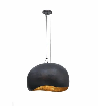 Baleia Three Light Pendant in Black (40|46439-017)