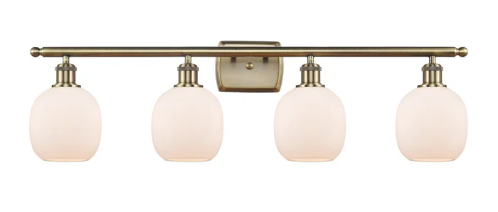 Ballston Four Light Bath Vanity in Antique Brass (405|516-4W-AB-G101)