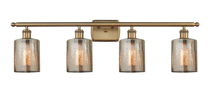 Ballston Four Light Bath Vanity in Brushed Brass (405|516-4W-BB-G116)