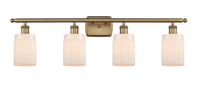 Ballston Four Light Bath Vanity in Brushed Brass (405|516-4W-BB-G341)