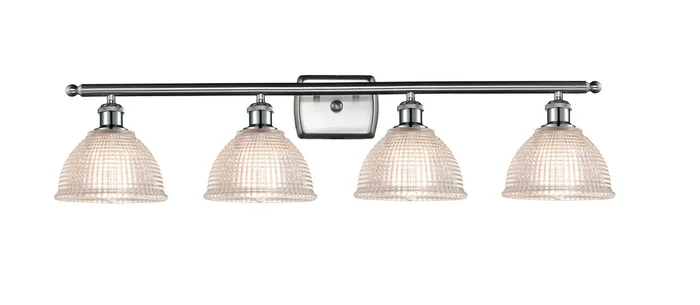 Ballston Four Light Bath Vanity in Brushed Satin Nickel (405|516-4W-SN-G422)