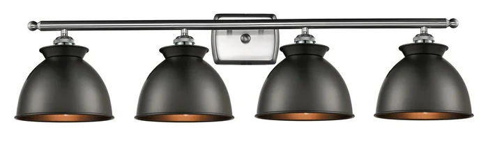 Ballston Four Light Bath Vanity in Brushed Satin Nickel (405|516-4W-SN-M14-W)