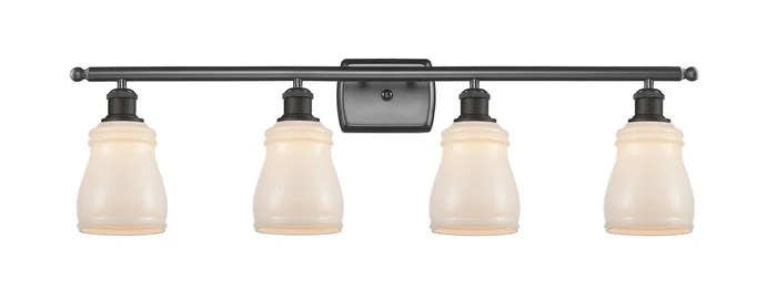 Ballston Four Light Bath Vanity in Oil Rubbed Bronze (405|516-4W-OB-G391)