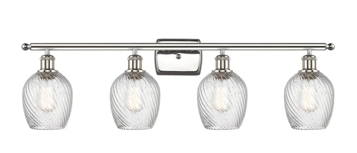 Ballston Four Light Bath Vanity in Polished Nickel (405|516-4W-PN-G292)