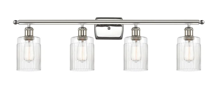 Ballston Four Light Bath Vanity in Polished Nickel (405|516-4W-PN-G342)