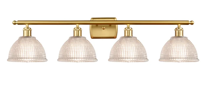 Ballston Four Light Bath Vanity in Satin Gold (405|516-4W-SG-G422)