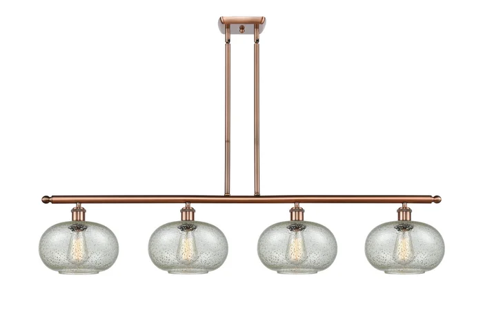 Ballston Four Light Island Pendant in Antique Copper (405|516-4I-AC-G249)