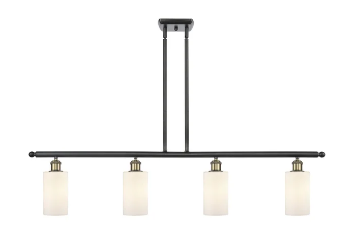 Ballston Four Light Island Pendant in Black Antique Brass (405|516-4I-BAB-G801)