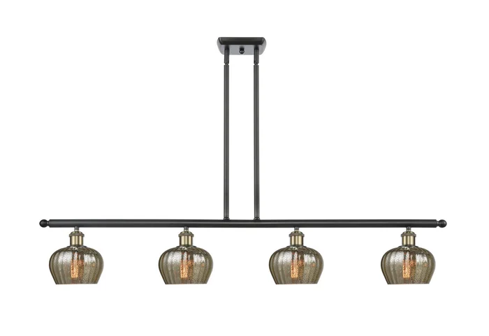 Ballston Four Light Island Pendant in Black Antique Brass (405|516-4I-BAB-G96)