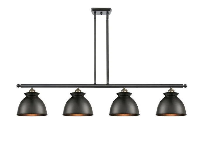 Ballston Four Light Island Pendant in Black Antique Brass (405|516-4I-BAB-M14-BK)