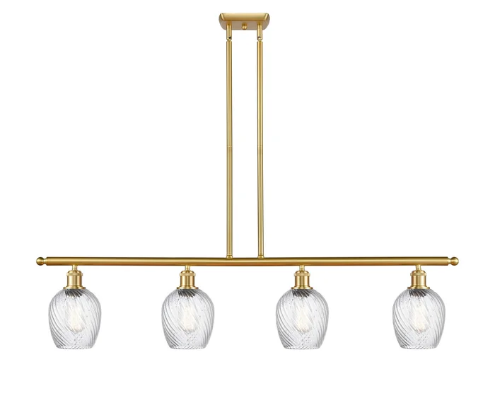 Ballston Four Light Island Pendant in Brushed Satin Nickel (405|516-4I-SN-G292)