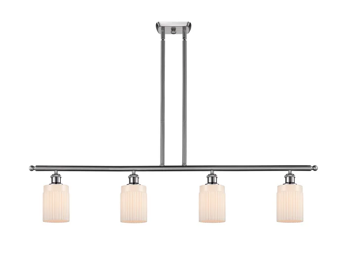Ballston Four Light Island Pendant in Brushed Satin Nickel (405|516-4I-SN-G341)