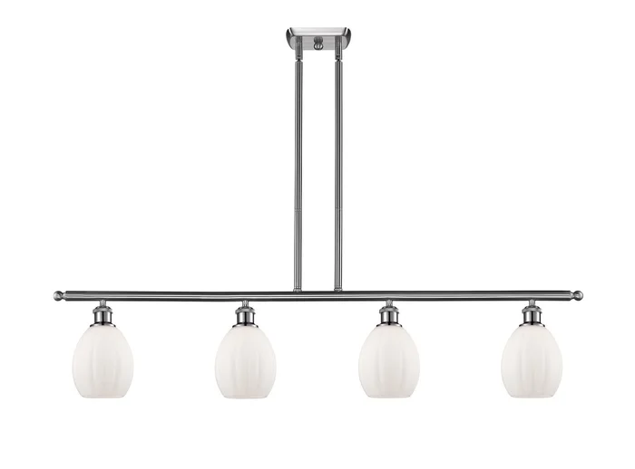 Ballston Four Light Island Pendant in Brushed Satin Nickel (405|516-4I-SN-G81)