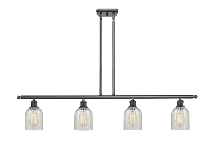 Ballston Four Light Island Pendant in Matte Black (405|516-4I-BK-G2511)