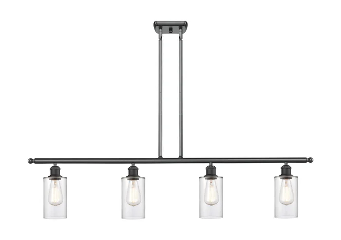 Ballston Four Light Island Pendant in Matte Black (405|516-4I-BK-G802)