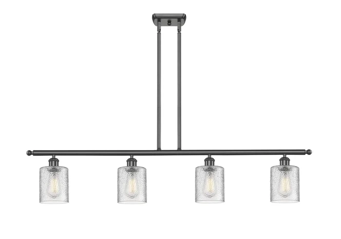 Ballston Four Light Island Pendant in Oil Rubbed Bronze (405|516-4I-OB-G112)