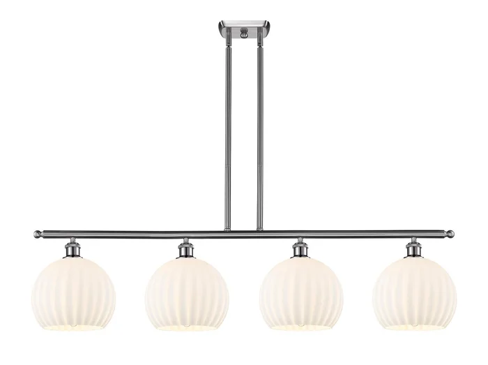 Ballston Four Light Island Pendant in Oil Rubbed Bronze (405|516-4I-OB-G1213-10)