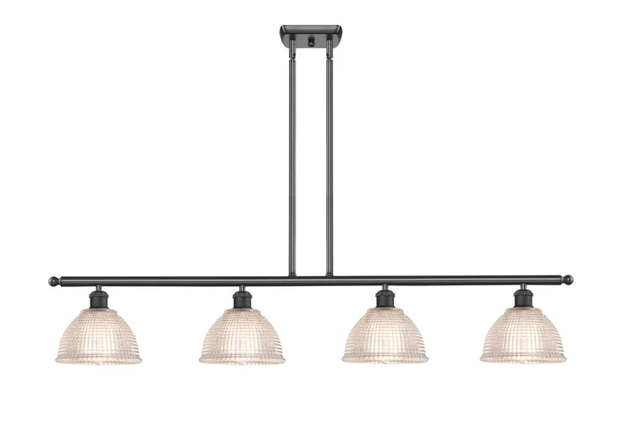 Ballston Four Light Island Pendant in Oil Rubbed Bronze (405|516-4I-OB-G422)