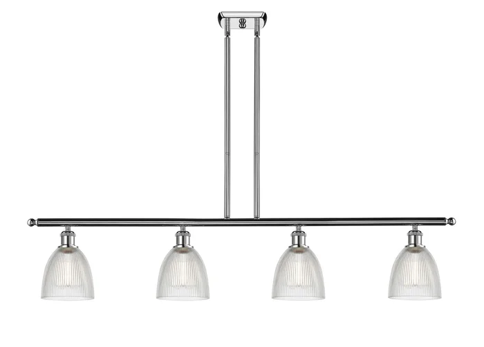 Ballston Four Light Island Pendant in Polished Chrome (405|516-4I-PC-G382)