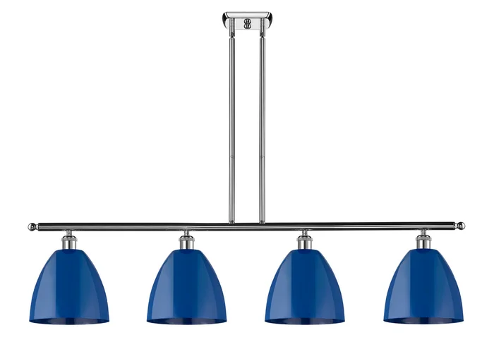 Ballston Four Light Island Pendant in Polished Chrome (405|516-4I-PC-MBD-9-BL)