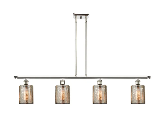 Ballston Four Light Island Pendant in Polished Nickel (405|516-4I-PN-G116)