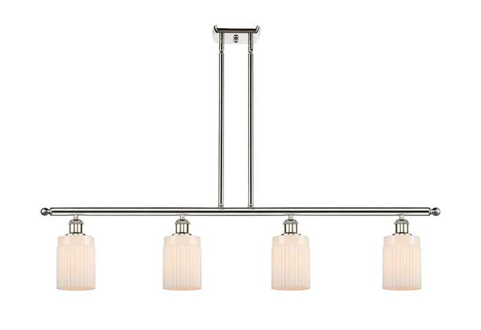 Ballston Four Light Island Pendant in Polished Nickel (405|516-4I-PN-G341)