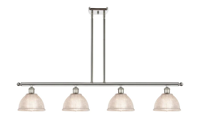 Ballston Four Light Island Pendant in Polished Nickel (405|516-4I-PN-G422)