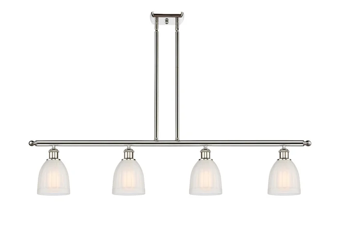 Ballston Four Light Island Pendant in Polished Nickel (405|516-4I-PN-G441)