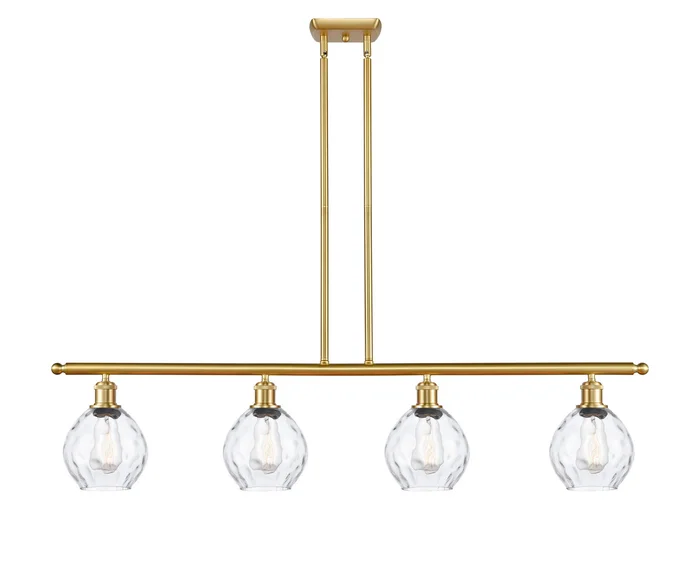 Ballston Four Light Island Pendant in Satin Gold (405|516-4I-SG-G362)