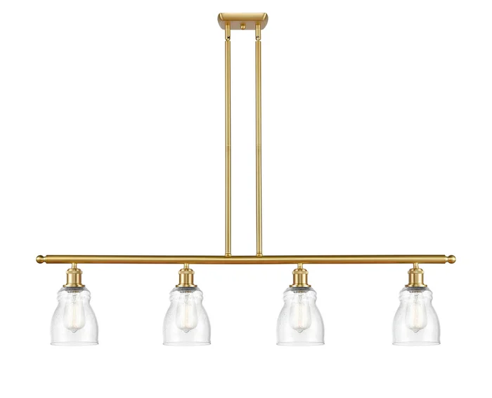 Ballston Four Light Island Pendant in Satin Gold (405|516-4I-SG-G394)