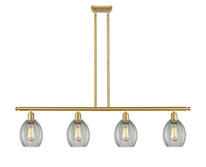 Ballston Four Light Island Pendant in Satin Gold (405|516-4I-SG-G82)