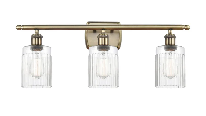 Ballston LED Bath Vanity in Antique Brass (405|516-3W-AB-G342-LED)