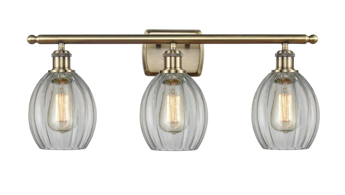 Ballston LED Bath Vanity in Antique Brass (405|516-3W-AB-G82-LED)
