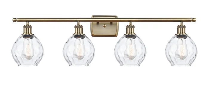 Ballston LED Bath Vanity in Antique Brass (405|516-4W-AB-G362-LED)