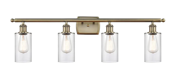 Ballston LED Bath Vanity in Antique Brass (405|516-4W-AB-G802-LED)