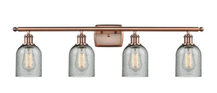 Ballston LED Bath Vanity in Antique Copper (405|516-4W-AC-G257-LED)