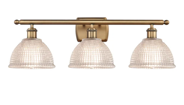 Ballston LED Bath Vanity in Brushed Brass (405|516-3W-BB-G422-LED)