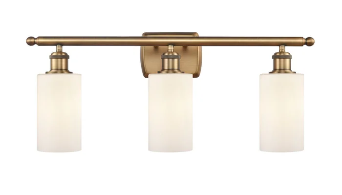 Ballston LED Bath Vanity in Brushed Brass (405|516-3W-BB-G801-LED)
