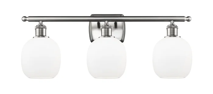 Ballston LED Bath Vanity in Brushed Satin Nickel (405|516-3W-SN-G101-LED)