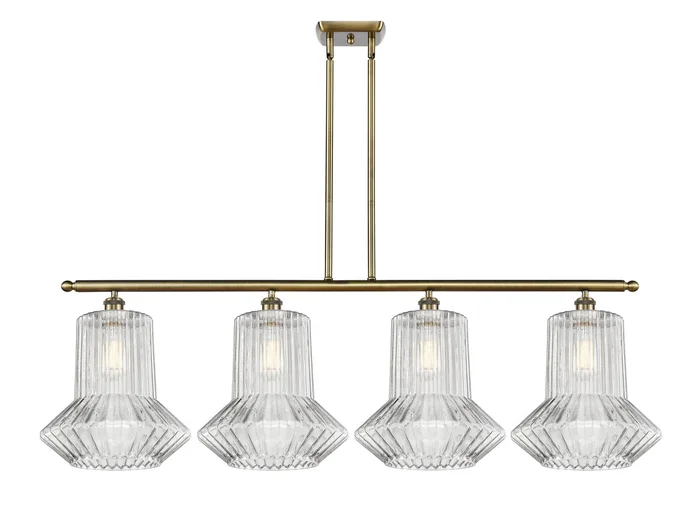 Ballston LED Island Pendant in Antique Brass (405|516-4I-AB-G212)