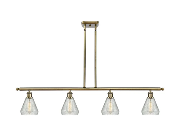 Ballston LED Island Pendant in Antique Brass (405|516-4I-AB-G275-LED)