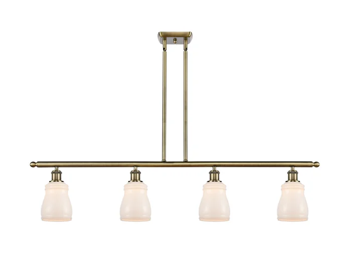 Ballston LED Island Pendant in Antique Brass (405|516-4I-AB-G391-LED)