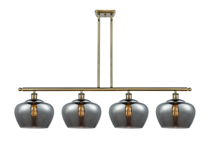 Ballston LED Island Pendant in Antique Brass (405|516-4I-AB-G93-L-LED)
