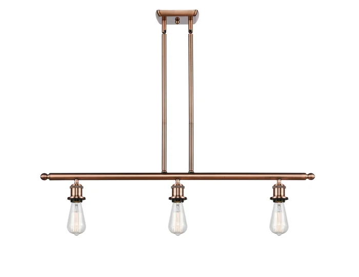 Ballston LED Island Pendant in Antique Copper (405|516-3I-AC-LED)
